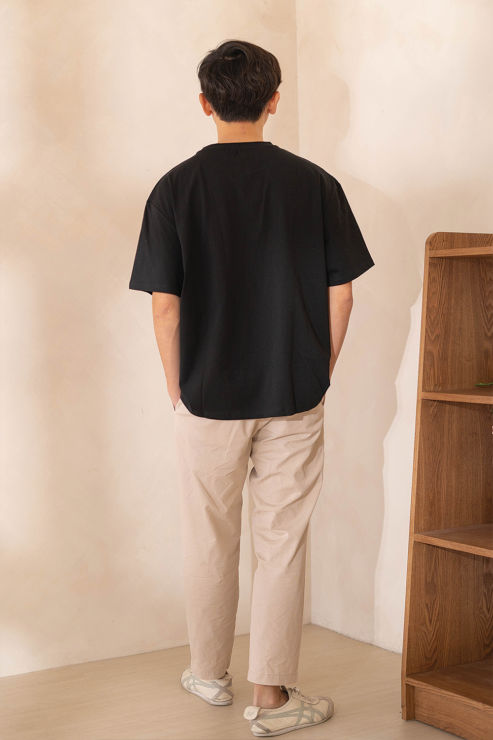 Chérie Oversized Tee (Black)