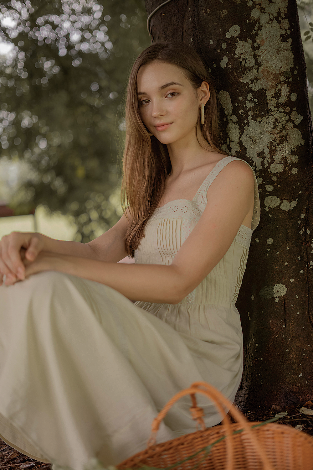 Solace Pintuck Dress (Tea)
