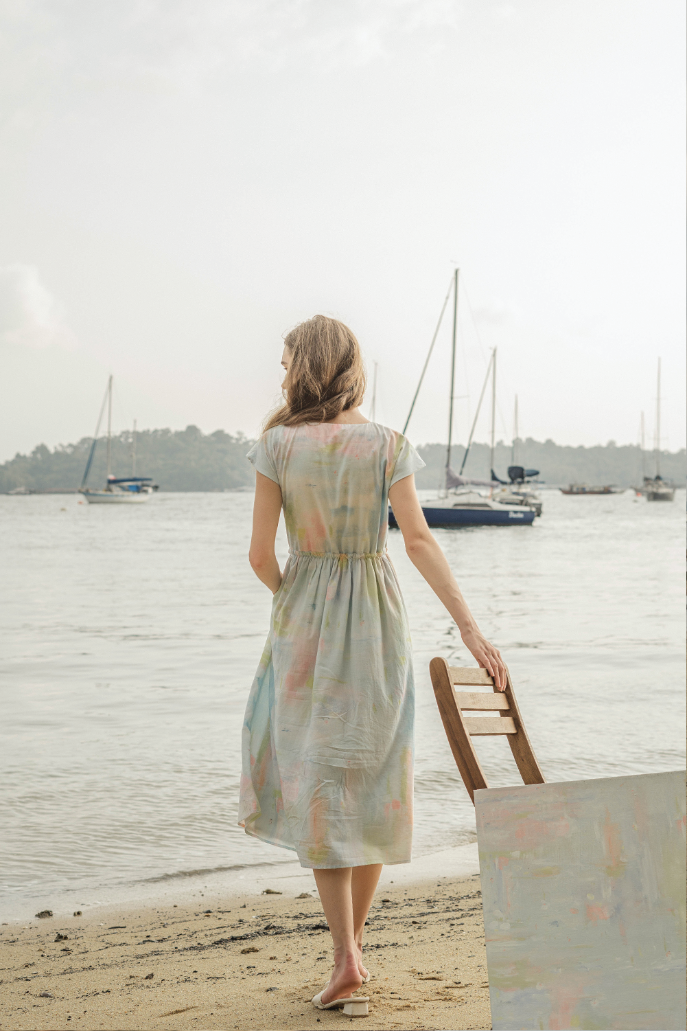 Summer Daze Relaxed Drawstring Dress