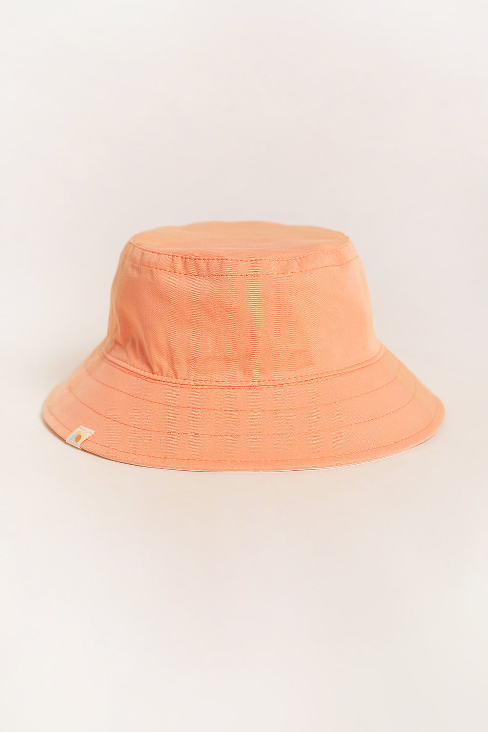 Poppy Embroidery Reversible Bucket Hat
