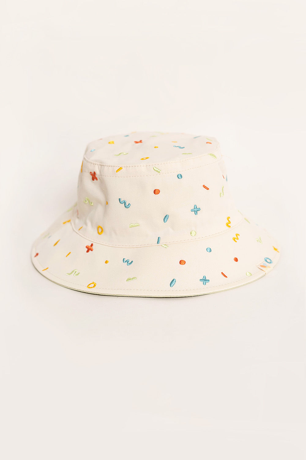 Frolic Embroidery Reversible Bucket Hat