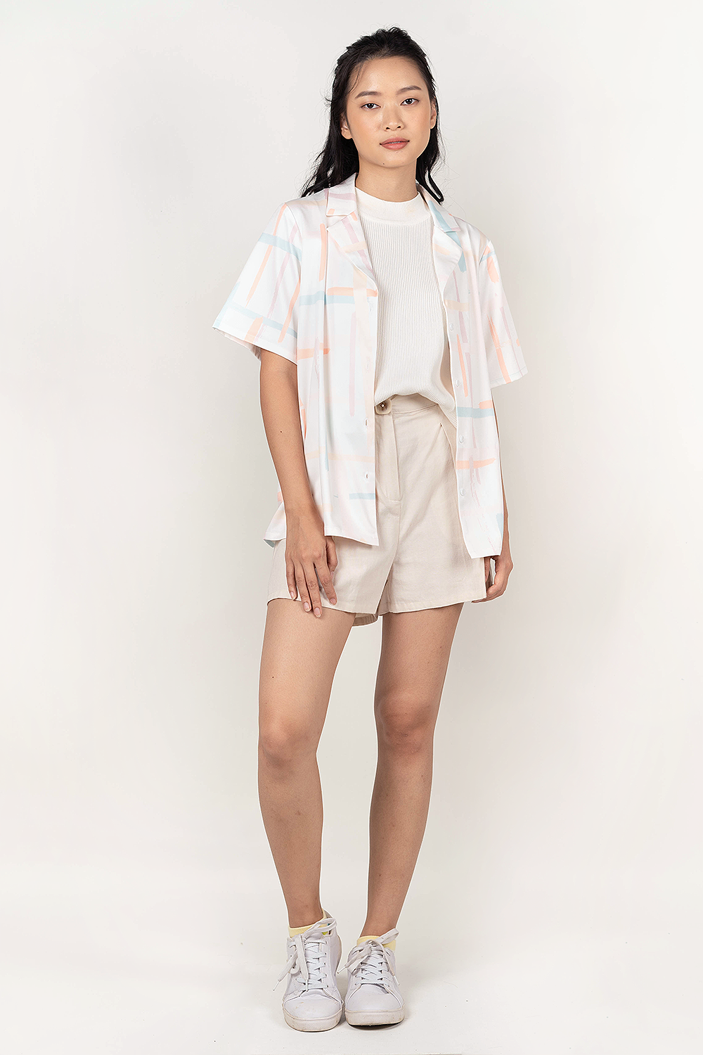 Lattice Relaxed Shirt