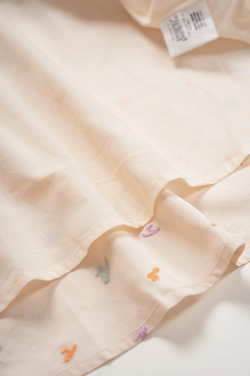 Palette Embroidery Midi Dress