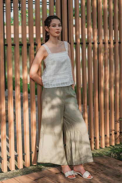 Linen Relaxed Pants (Bonsai)