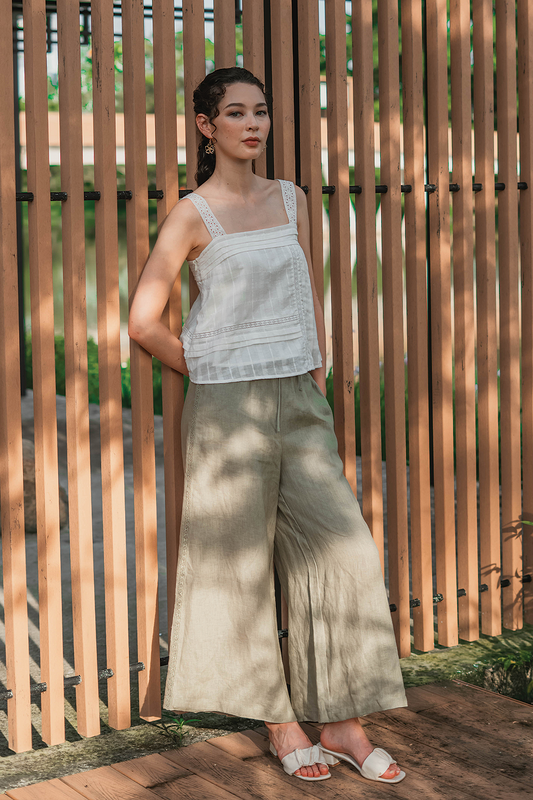 Linen Relaxed Pants (Bonsai)