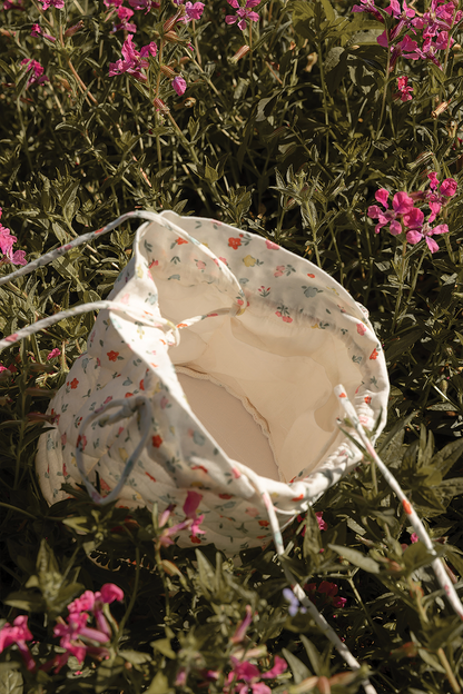 Poppies Mini Drawstring Bag