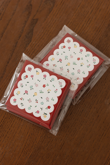 Poppies Red Packet (Pack of 5)