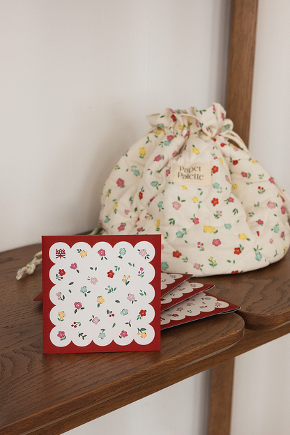 Poppies Red Packet (Pack of 5)