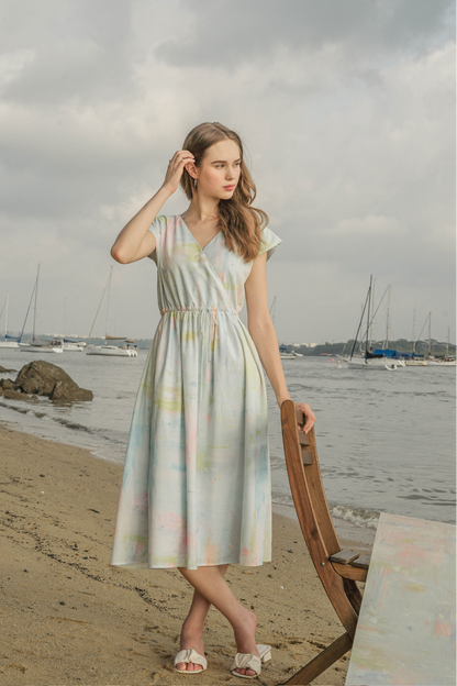 Summer Daze Relaxed Drawstring Dress