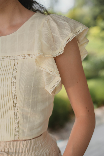 Shoji Flutter Top (Daylight)