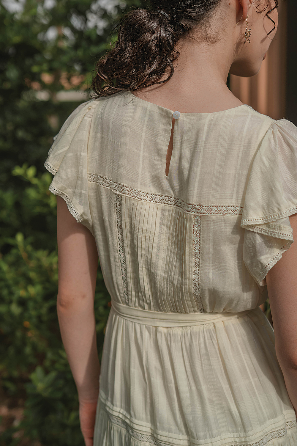 Shoji Flutter Tiered Dress (Daylight)