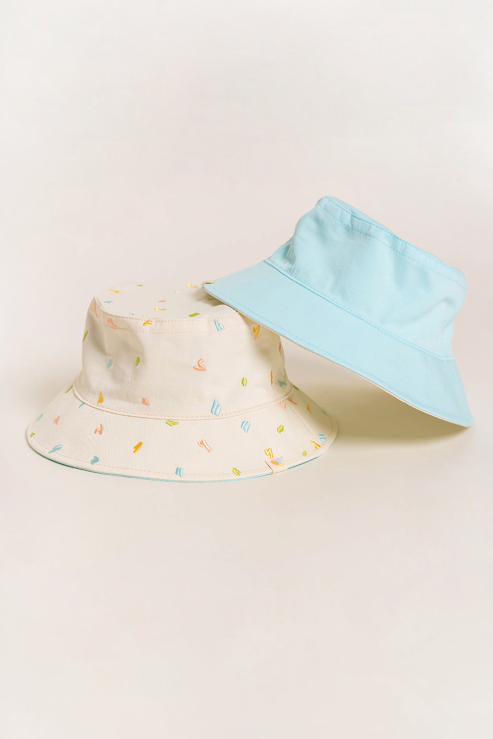 Palette Embroidery Reversible Bucket Hat