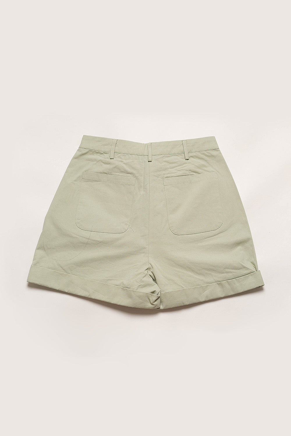 Cotton Twill Shorts (Sage)