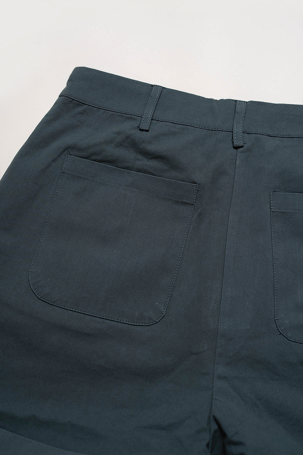 Cotton Twill Shorts (Teal)