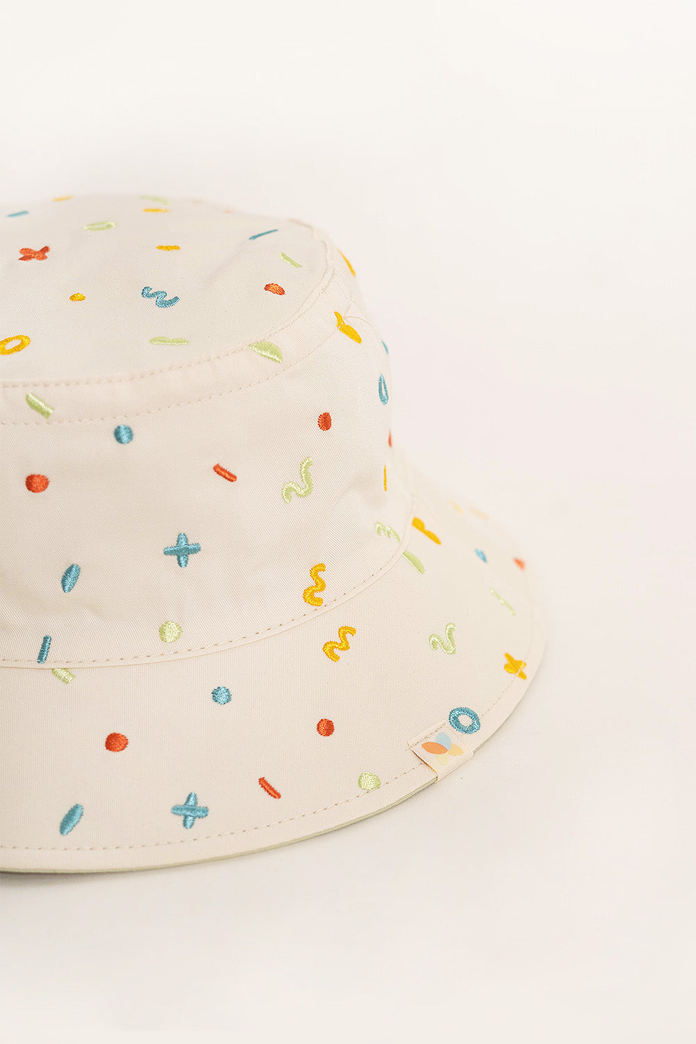 Frolic Embroidery Reversible Bucket Hat