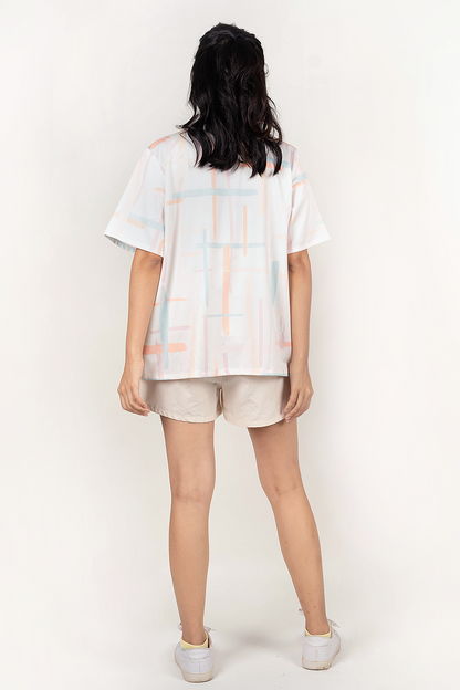 Lattice Relaxed Shirt