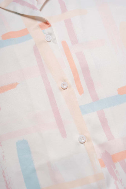 Lattice Relaxed Shirt