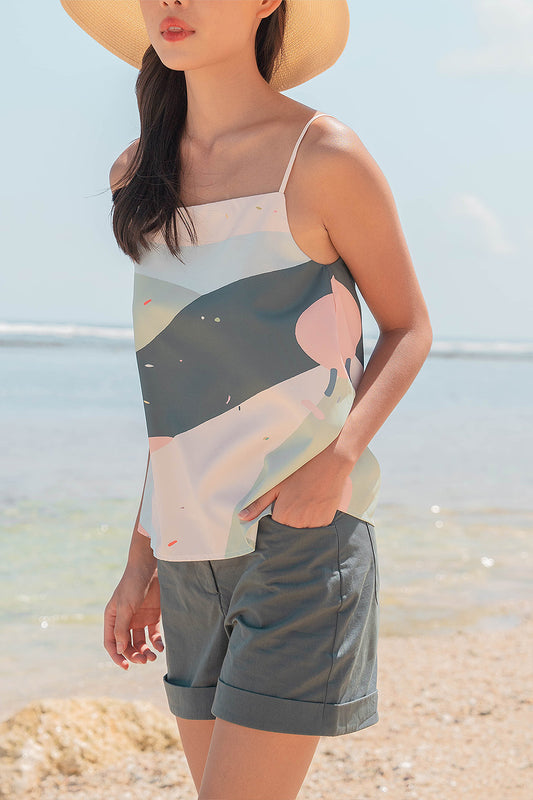 Memoir Cami Top (Winter Tide)