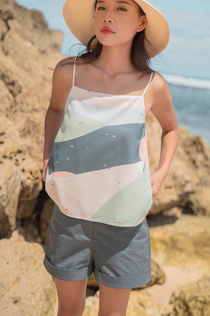 Memoir Cami Top (Winter Tide)