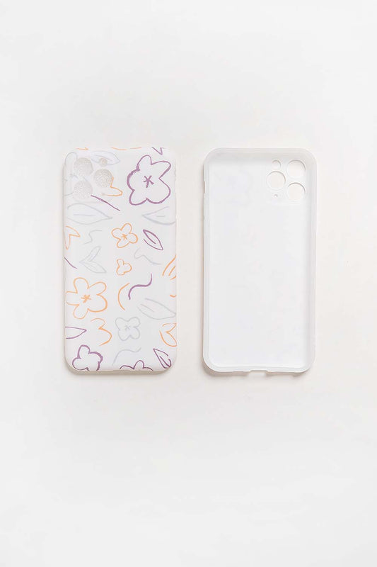 Flower Sketch Apple Phone Case