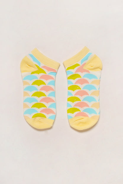 Waves Ankle Socks