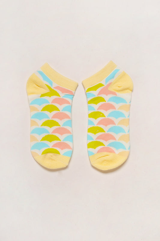 Waves Ankle Socks