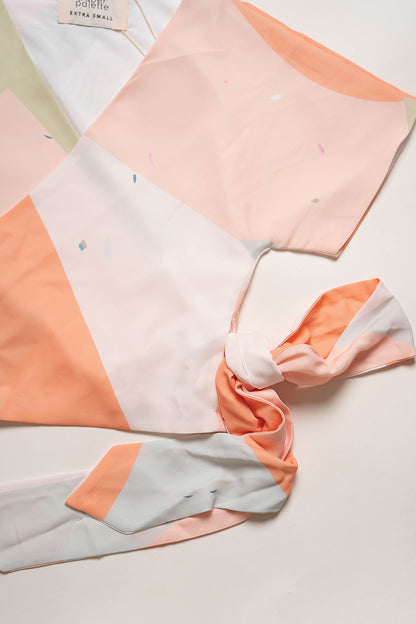 Memoir Wrap Top (Mid Summer)