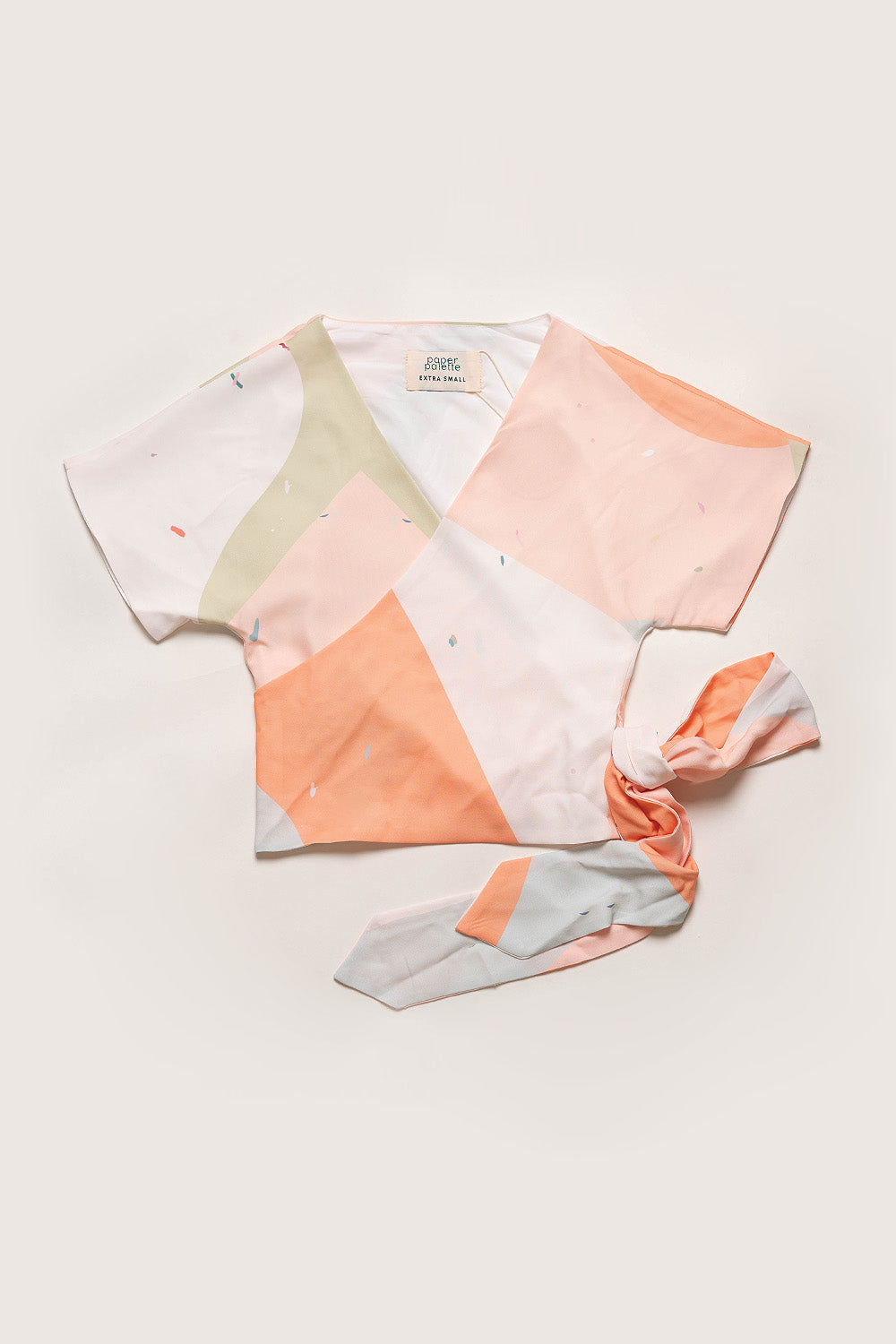 Memoir Wrap Top (Mid Summer)